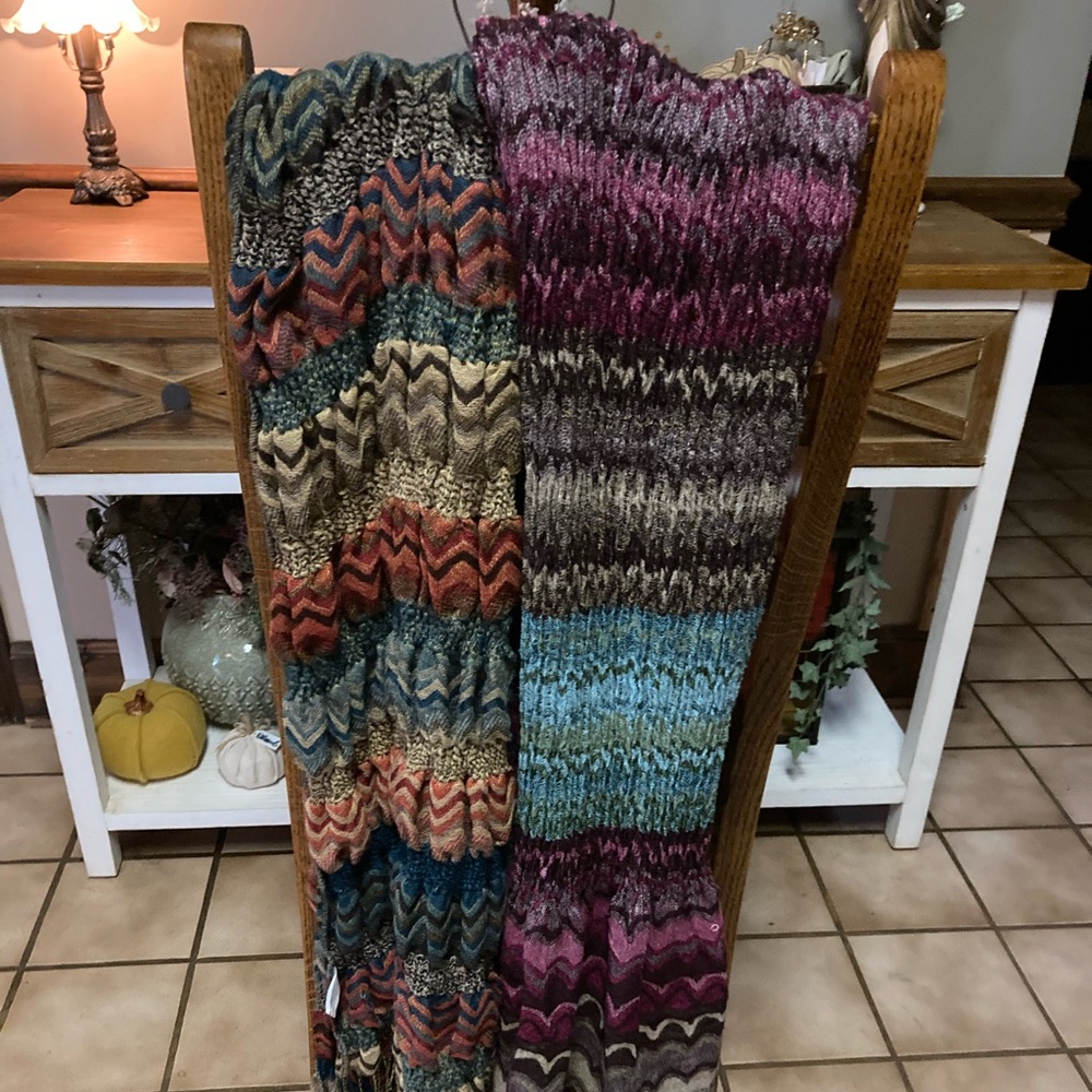 2 Vintage Scarves